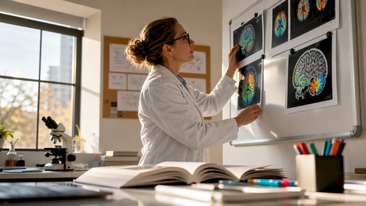 Neuroscientist studying storytelling effects