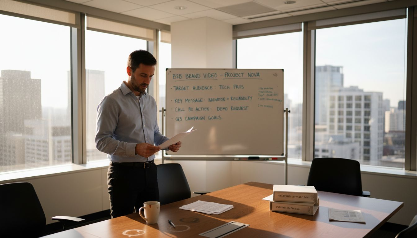 Step by Step Brand Video Guide for B2B Success